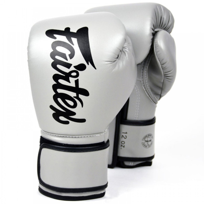 Fairtex Microfiber Boxing Gloves - Grey