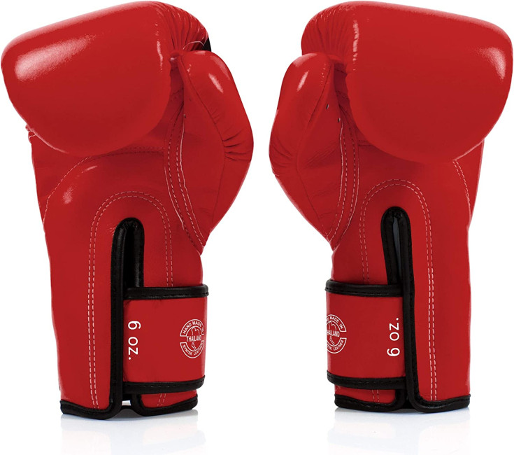 Fairtex Microfiber Boxing Gloves - Red