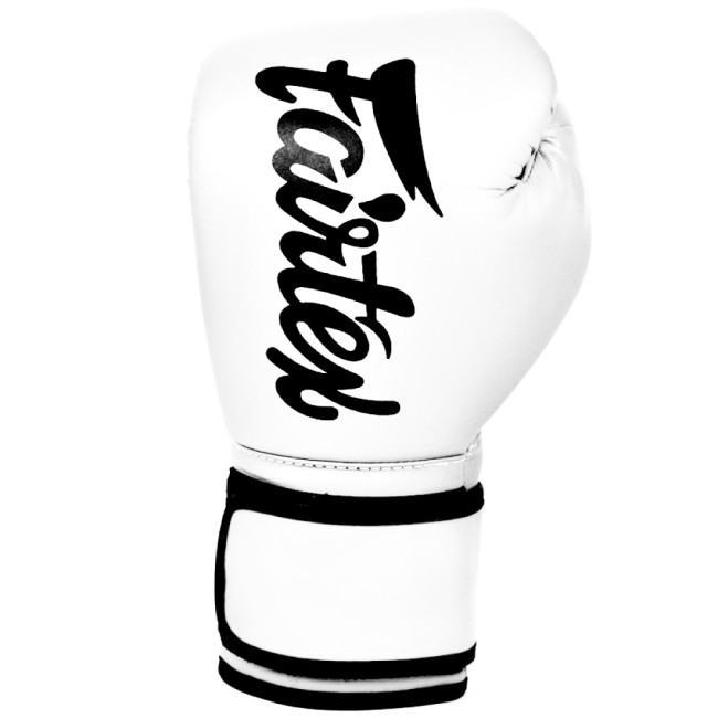 Fairtex Microfiber Boxing Gloves - White