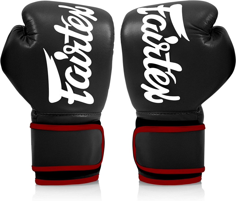 Fairtex Microfiber Boxing Gloves - Black