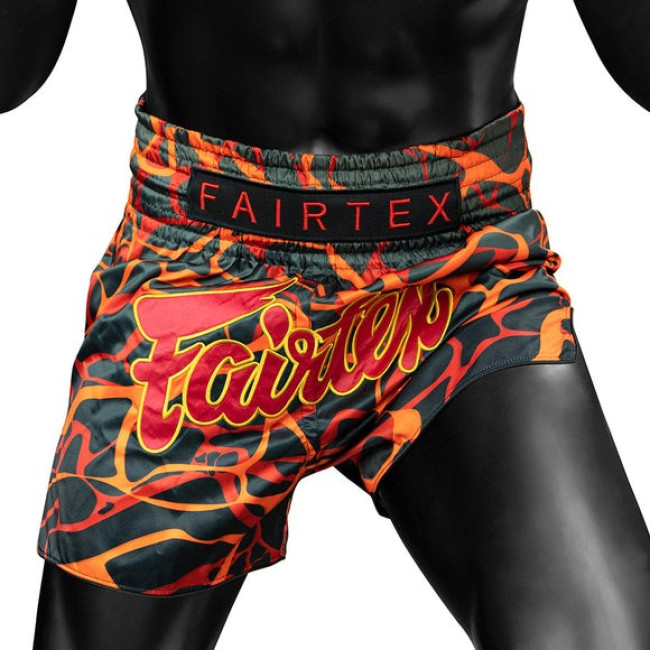 Fairtex Muay Thai Shorts - BS1926 - Magma 'Red'