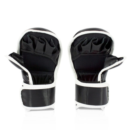 Sparring Gloves – Double Wrist Wrap Closure - Leather