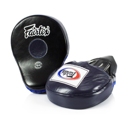 Fairtex Ultimate Contoured Focus Mitts - Black / Blue