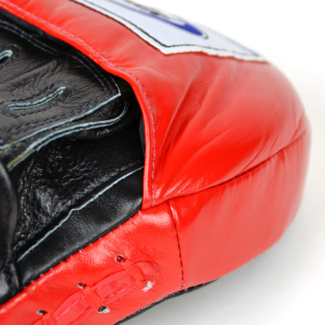 Fairtex Ultimate Contoured Focus Mitts - Black / Red