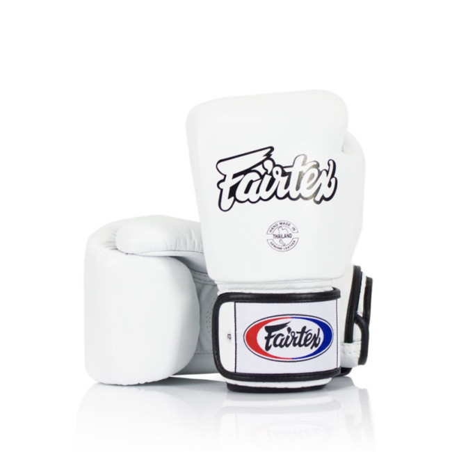 Fairtex Universal Boxing Gloves - "Tight-Fit" Design - White