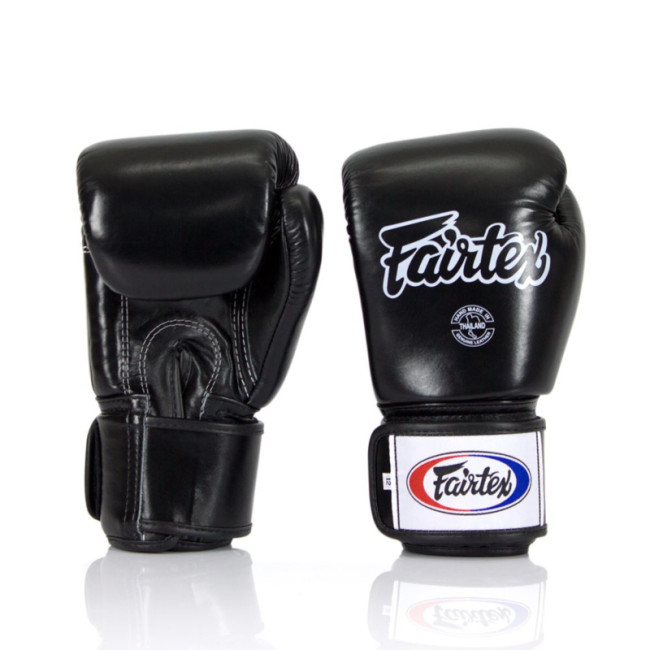 Fairtex Universal Boxing Gloves - "Tight-Fit" Design - Black