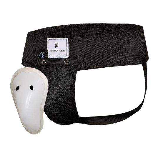 Flow Fightgear Tiefschutz - Mesh - Herren - Schwarz