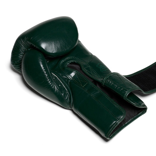 Flow - Challenge Boxhandschuhe - Echtes Leder - Dunkelgrün