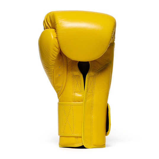 Flow - Challenge Boxhandschuhe - Echtes Leder - Gelb