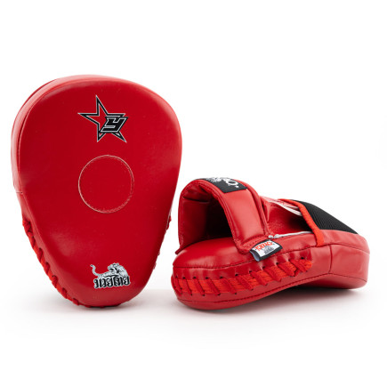 Yokkao Institution Focus Mitts - Closed Finger - Red