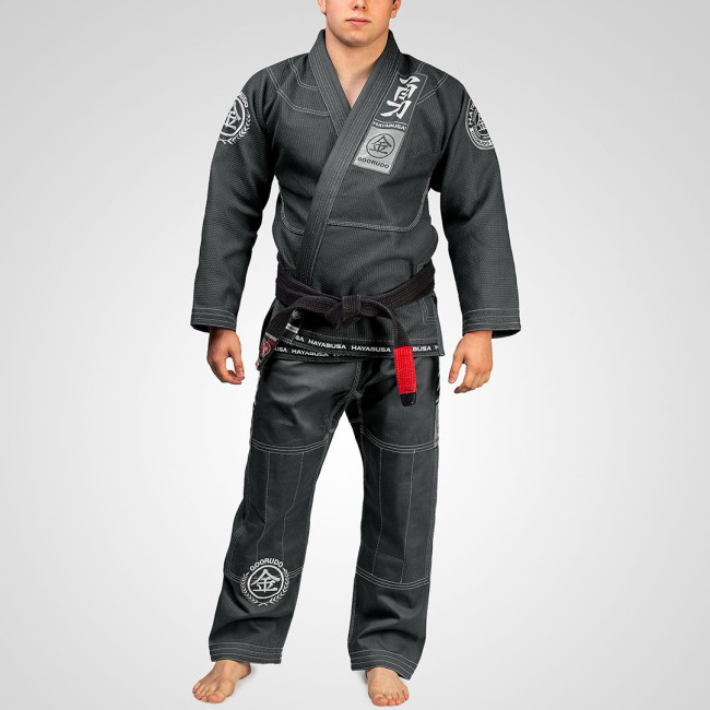 Hayabusa Goorudo 3 Gold Weave Jiu Jitsu Gi - Grey