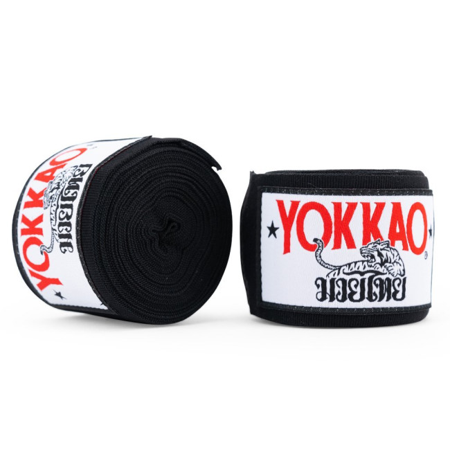 Yokkao Premium Muay Thai Handwraps - Black