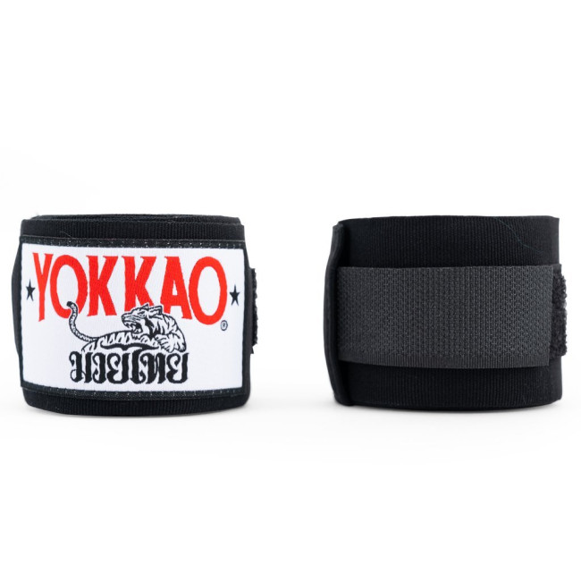 Yokkao Premium Muay Thai Handwraps - Black