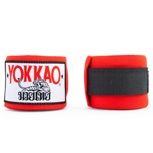 Yokkao Premium Muay Thai Handwraps - Red