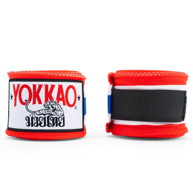 Yokkao Premium Muay Thai Handwraps - Thai Flag