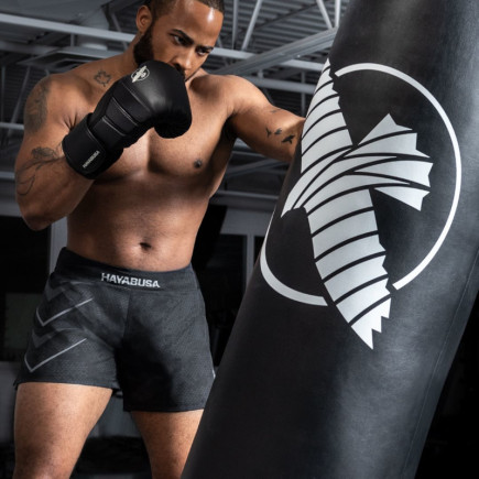 Hayabusa Arrow Kickboxing Short - Black