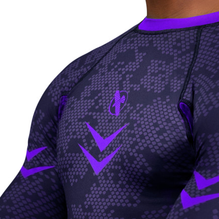 Hayabusa Arrow Ranked Short Sleeve Rashguard - Paars