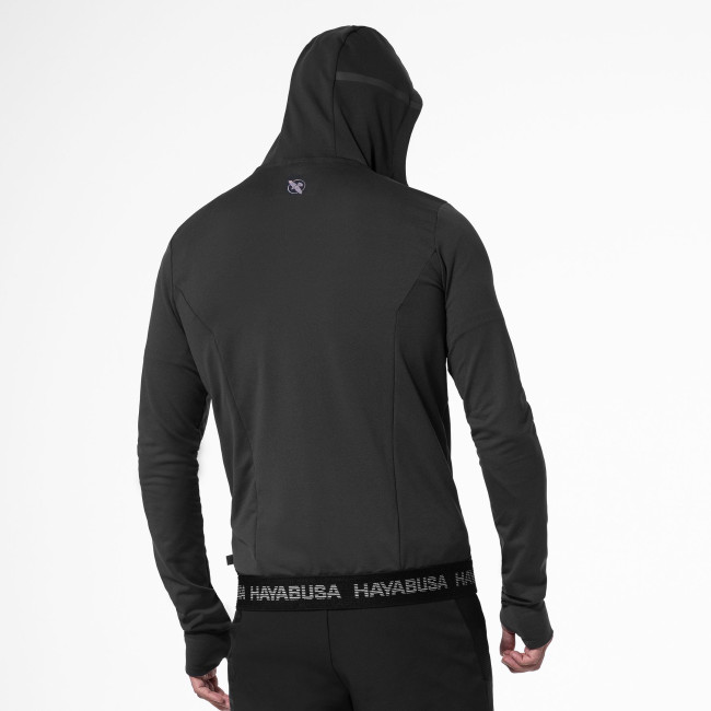 Hayabusa Athletic Zip-Up Performance Hoodie -  Men's - Black