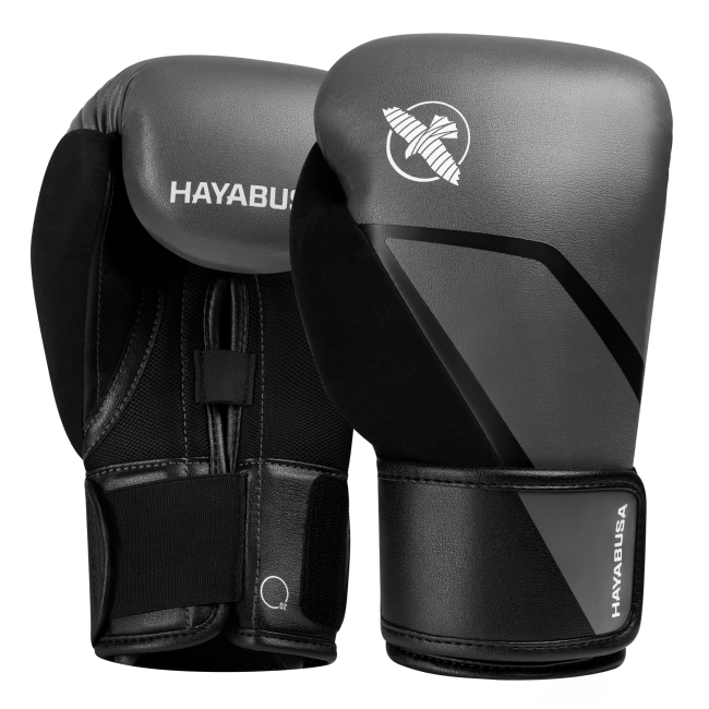 Hayabusa E1 Boxing Gloves Kids - Grey/Black