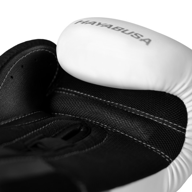 Hayabusa E1 Boxing Gloves Kids - White/Silver