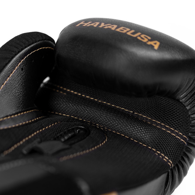 Hayabusa E1 Boxing Gloves Kids - Black/Gold