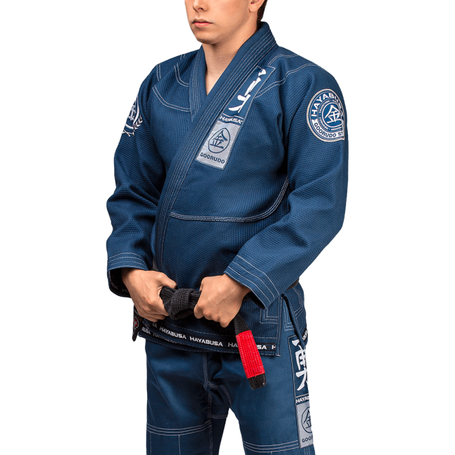 Hayabusa Goorudo 3 Gold Weave Jiu Jitsu Gi - Blue