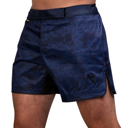 Hayabusa Hex Mid-Length Fight Shorts -  Navy