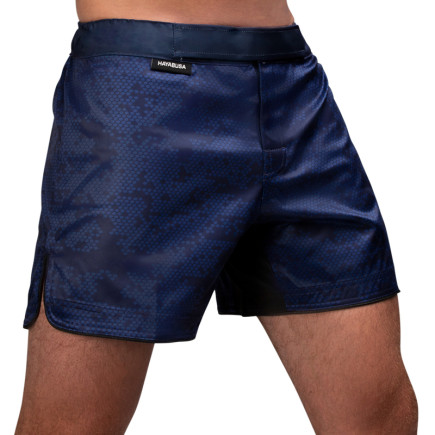 Hayabusa Hex Mid-Length Fight Shorts -  Navy