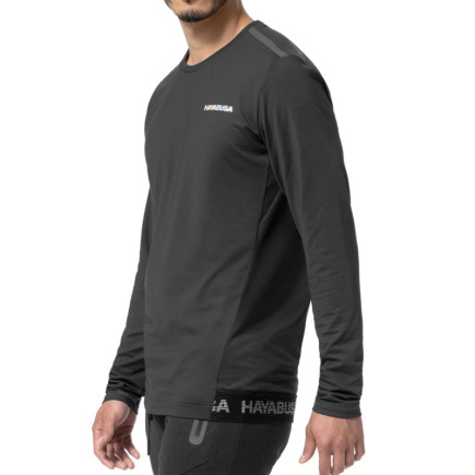 Hayabusa Long Sleeve Training Shirt - Men - Black