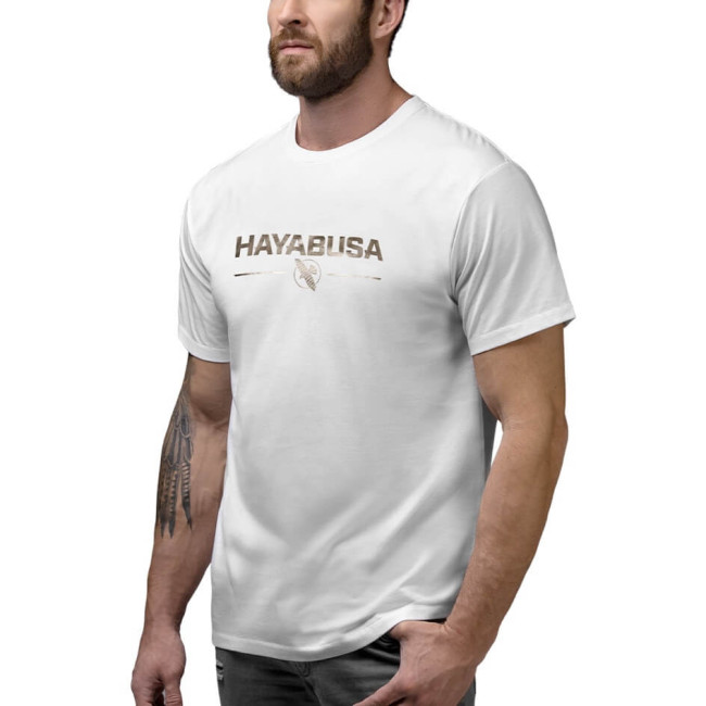 Hayabusa Metallic Logo T-Shirt - White