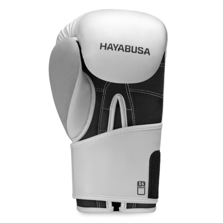 Hayabusa S4 Boxing Gloves - Leather - White