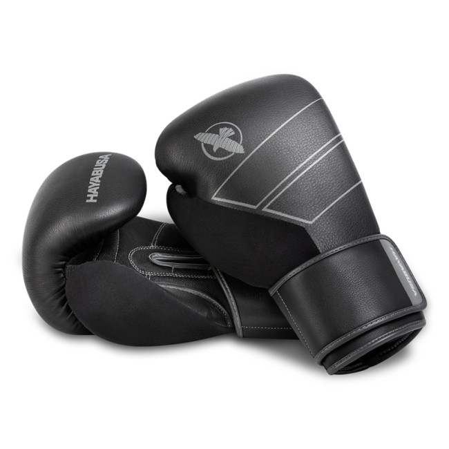 Hayabusa S4 Boxing Gloves - Leather - Black