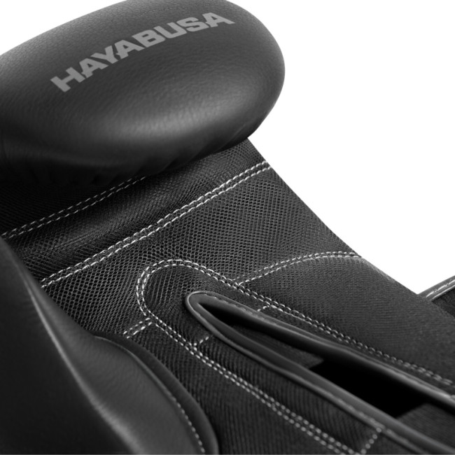 Hayabusa S4 Boxing Gloves - Leather - Black