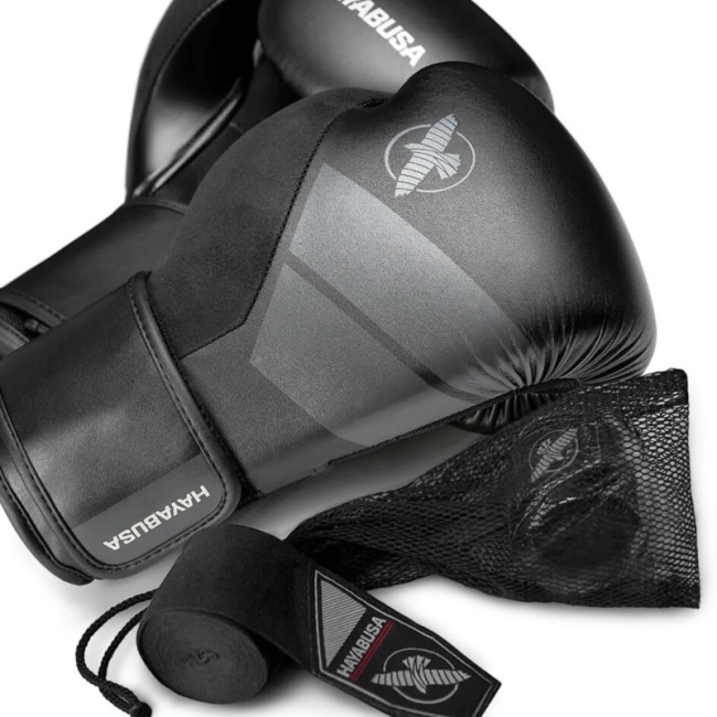 Hayabusa S4 Boxing Gloves - Black