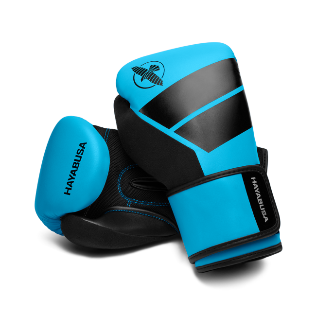 Hayabusa S4 Youth Boxing Gloves - Cyan