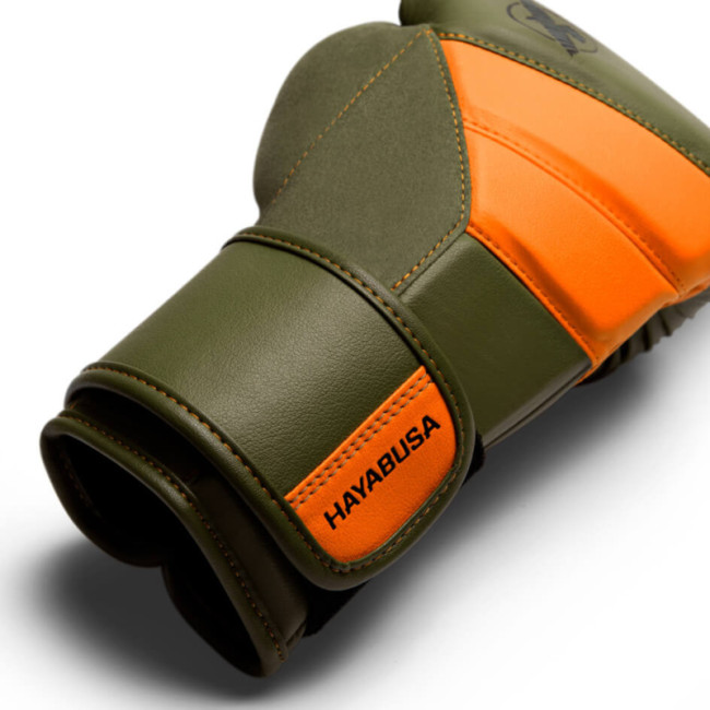 Hayabusa T3 Boxing Gloves - Special Edition - Green / Orange