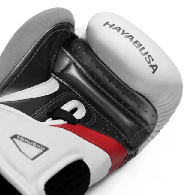 Hayabusa T3 Boxing Gloves - Special Edition - White / Red