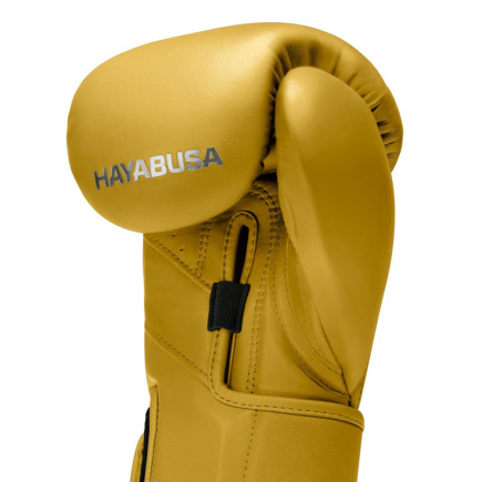 Hayabusa T3 Kanpeki Boxing Gloves - Leather - Tiger Yellow