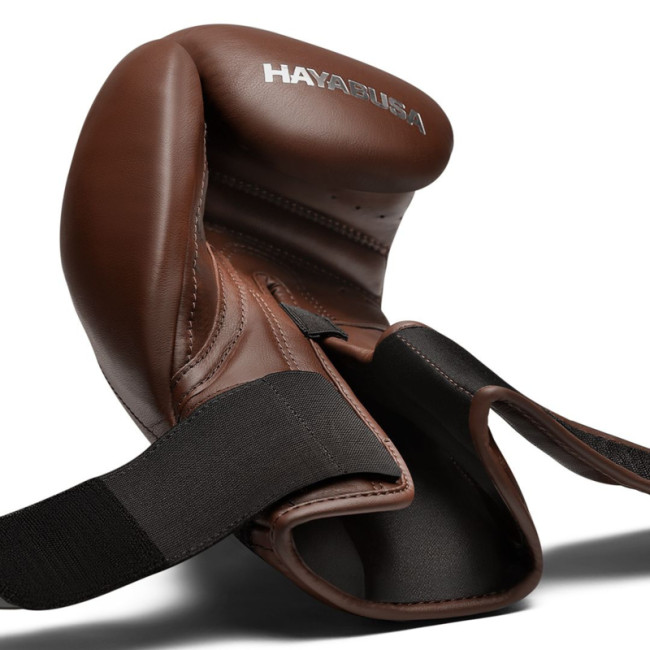 Hayabusa T3 Kanpeki Boxing Gloves - Leather - Walnut Brown