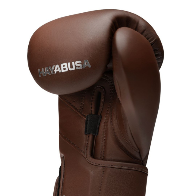 Hayabusa T3 Kanpeki Boxing Gloves - Leather - Walnut Brown