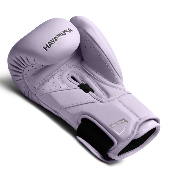 Hayabusa T3 Kanpeki Boxing Gloves - Leather - Wisteria Purple