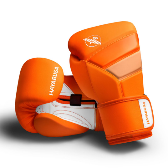 Hayabusa T3 Neon Boxhandschuhe - Neon Orange