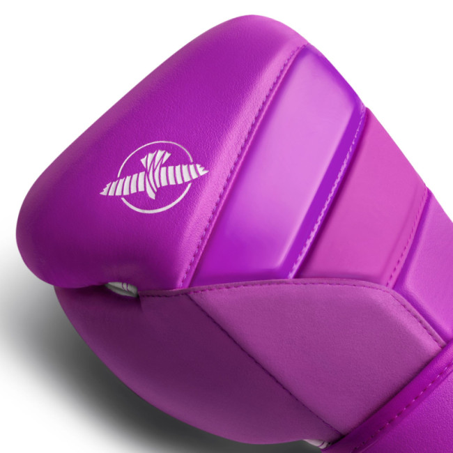 Hayabusa T3 Neon Boxing Gloves - Neon Purple