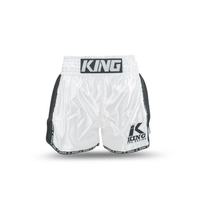 King Pro Boxing - KPB Bangkok 3 - Muay Thai Shorts White