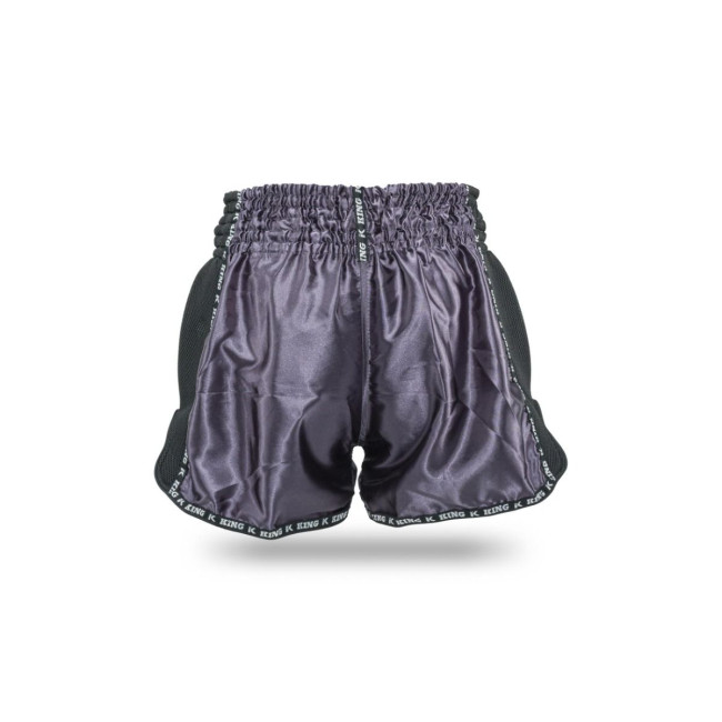 King Pro Boxing - KPB Bangkok 3 - Muay Thai Shorts Dark Grey