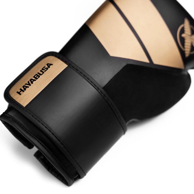 Hayabusa S4 Boxing Gloves - Black/Gold