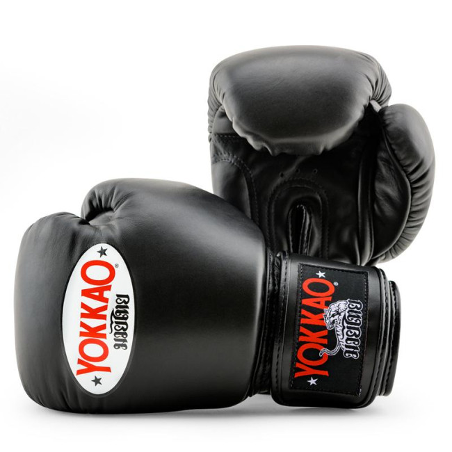 Yokkao Matrix Boxing Gloves - Leather - Black