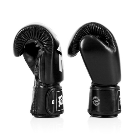 ONE Championship x Fairtex Boxing Gloves - Leather - Black