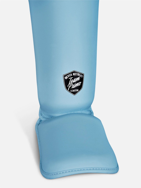 Primo Classic Muay Thai Shin Guard - Arctic Blue