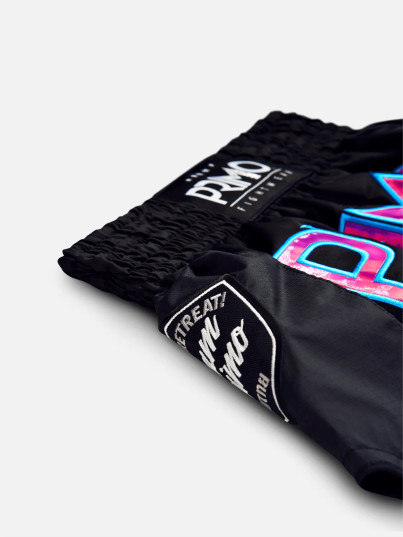 Primo Muay Thai Shorts - Hologram Series - Valor Red - Dunkelrot duplicated